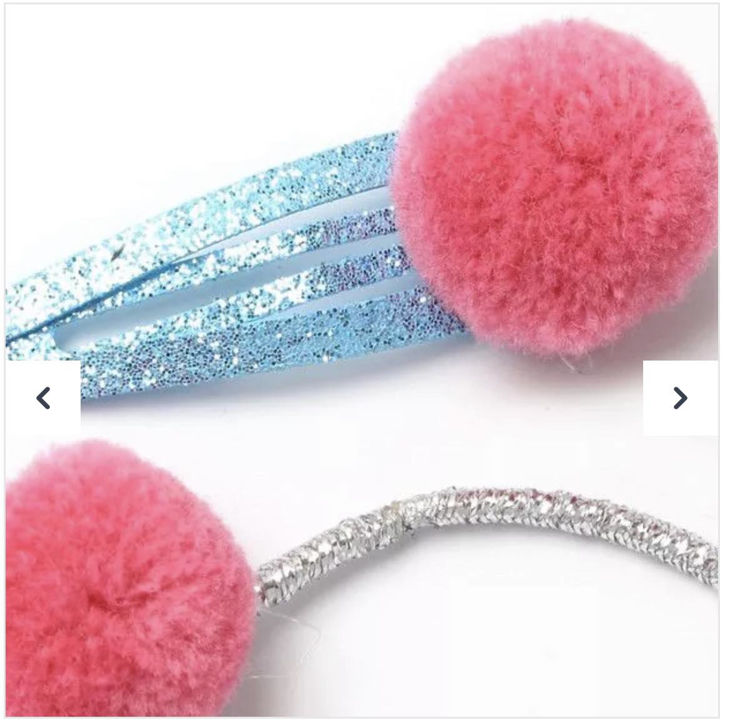 Picture of 8207 / 2075 POM POM SLEEPIES AND ELASTICS SET